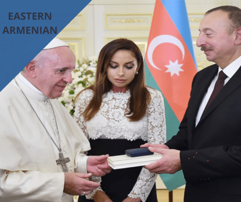 Eastern Armenian – Նվիրատվությունների պատճառով Վատիկանը շրջվել է Ադրբեջանի կողմը