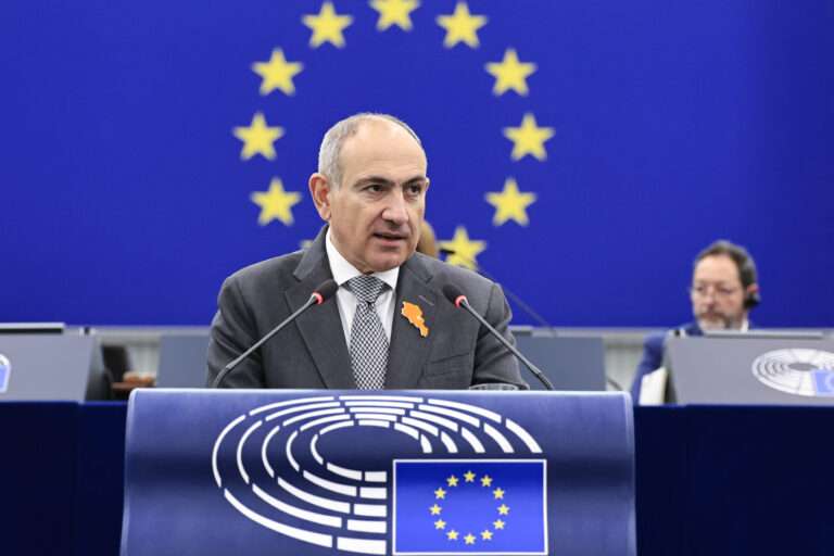 Pashinyan Exposes Before European Parliament His Feuds with Church and Political Parties — By Harut Sassounian